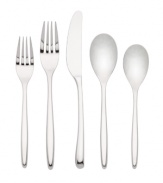 kate spade puts an emphasis on shine with the smooth, elongated silhouettes and luxe stainless steel of Tompkins Street hostess set. Perfect for the modern table but undoubtedly timeless, too.