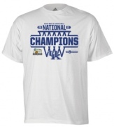 All net. Launch the celebration for your Kentucky Wildcats with this NCAA National Champions t-shirt from adidas.