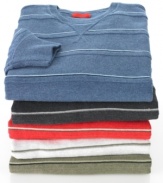 With a hint of nautical style, this Izod sweater is an easy look that will work all season long. (Clearance)