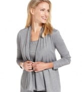 Charter Club's chic petite metallic-knit cardigan instantly elevates any ensemble. Check out the matching tank top to make a twinset!