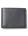 Salvatore Ferragamo Mini Gancini Embossed Slim Bi-Fold Wallet