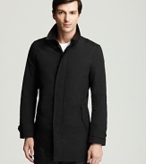 Elie Tahari Dexter Medium Length Nylon Jacket