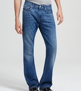 7 For All Mankind Brett Bootcut Jeans in Spring Sky Wash