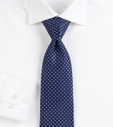 Mini neat pattern defines this beautifully crafted Italian silk tie.SilkDry cleanMade in Italy