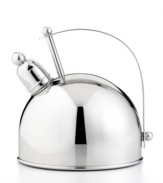 Slow life down with a traditional approach to a classic pastime... tea time! An elegant addition to your range, the premium stainless steel construction with ergonomic handle brings tea back to basics and ushers timeless tradition and outstanding flavor into your home. Limited lifetime warranty.