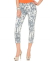 Lucky Brand Jeans' skinny jeans have edgy appeal thanks to a curve-hugging fit and of-the-moment ikat print.