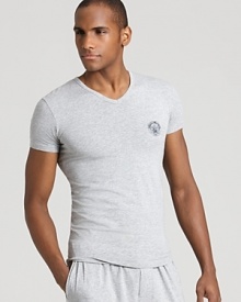 Crafted in a soft, body-skimming cotton blend for ultra comfort.