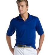 Classic, authentic style for the guy who knows what he wants. This Izod polo shirt is always on point.