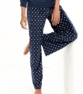 Supreme softness that's light as air. Slip into the snuggly comfort of these baby fleece pajamas pants by Nautica.