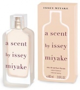 Issey Miyake introduces a new segment within the a scent territory. A Scent eau de parfum florale encapsulates the essence of a fragrance with a scent as simple and beautiful as the air we breathe. Inspired by the heart of nature, this warm and feminine fragrance is an explosion of hyacinth, jasmine, and rose fused with a heart of woody notes. 