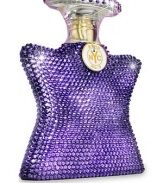 EXCLUSIVELY AT SAKS. The Scent of Peace superstar bottle decked out with 2,500 purple velvet Swarovski stones. Notes of sparkling, energizing grapefruit and blackcurrant are balanced by the sheer loveliness of lily of the valley, and mellow base notes of cedar wood and musk. 1.7 oz. 