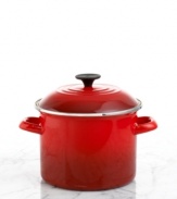 Boil the catch of the day in this versatile stock pot from Le Creuset – equally practical for corn, pasta, sauce and more. Crafted in lightweight enameled steel with a tight fitting lid to help circulate heat and seal in flavors. Limited lifetime warranty.