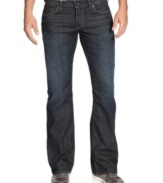 These jeans are fly! From any direction you're heading, jet into the new season with these Falcon Fit Jeans by Guess.