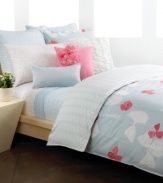 Subtle quilting imparts a lush, textural interest, accenting your Plumeria bed in luxurious style.