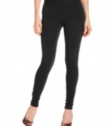 NY Collection's ponte-knit leggings are the season's essential--they look flawless with tunics, sweaters and more!