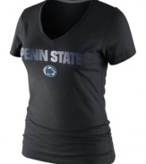 Female Jocks Rule! Display your pride wearing this tee showcasing Penn State Nittany Lions by Nike.