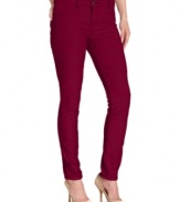 Part jeans, part leggings, Calvin Klein Jeans' jeggings offer a super-snug fit, now in a rich wash!