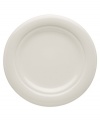 Fresh and understated, this collection features dinner plates with a pure white glaze and elegant modern lines that evoke winter's snow-capped slopes. The perfect clean slate for both formal or everyday settings. Qualifies for Rebate