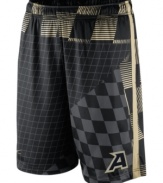 Pep up the Army Black Knights team spirit in these training shorts by Nike.