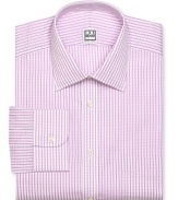 Ike Behar Check Dress Shirt - Classic Fit