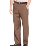 These herringbone pants from Perry Ellis are an always-dapper addition to the modern man's wardrobe.