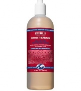 This versatile energizing wash thoroughly cleanses hair and body without over-drying the skin, also effectively conditioning hair. Our formula contains coconut-derived cleansers and soothing Aloe Vera, as well as an invigorating blend of Menthol, Vitamin E and Citrus oil, for a refreshing, tingling sensation and clean scent. 16.9 oz. 