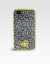 A chic animal printed style accented with neon trim wraps around your iPhone® for a stylish cover.Plastic2¼W X 4½H X ½DImportedPlease note: iPhone® not included.