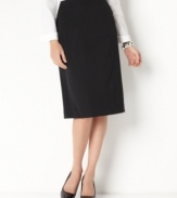 Always sharp, this Charter Club pencil skirt is a versatile must-have. Try it with anything from fitted blazers to billowing blouses for a look that is simply put-together.