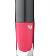 Inspired by the new trendy Rouge In Love lip collection, Vernis in Love is a high potency nail laquer perfectly themed to compliment every woman's mood and style. With ultimate brillance, intense color, and a mistakefree application, your nails will love the lasting shine and pop of color that stays put for days.