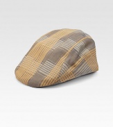 Set the tone this season in this patterned flat cap, rendered in lightweight cotton.CottonBrim, about 2Dry cleanMade in USA