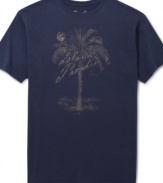 And the living is easy. Keep your style as relaxed as you are with this graphic t-shirt from Tasso Elba.