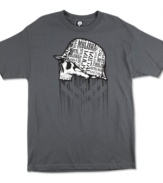 This loose fit t-shirt by Metal Mulisha is radically cool and will always go great with jeans.