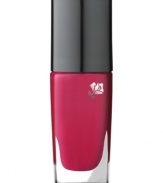 Inspired by the new trendy Rouge In Love lip collection, Vernis in Love is a high potency nail laquer perfectly themed to compliment every woman's mood and style. With ultimate brillance, intense color, and a mistakefree application, your nails will love the lasting shine and pop of color that stays put for days.