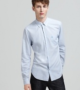 A classic shirt for the modern man, courtesy of the brand that's practiced in timeless wearability. From Burberry.