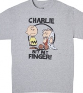 Your favorite YouTube clip meets the Peanuts. This graphic tee from Hybrid gives your casual look a cool twist.