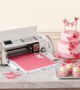 Major in design! You're in charge of your culinary creations with the precision and excellence of this easy-to-use cake machine. Cut beautiful shapes out of gum paste, fondant, and even cookie dough for professional-looking cakes, cupcakes, cookies, and many other confections. Every occasion is special when decorating is this fun! 1-year warranty. Model 2000551.