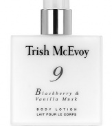 An evocative, luxurious layer of one of Trish's best-selling fragrance infused with conditioning, skin-nourishing ingredients. Luxurious, lightweight body lotion keeps skin silky smooth and scented for hours. 5 oz. 