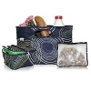 This three piece kit from Blue Avocado is ideal for picnics, travel, carry-out, or any urban outing.