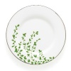 An instant classic from Kate Spade, the Gardner Street Green dinnerware collection is the definition of contemporary elegance. Green stems of foliage flourish on fine white bone china, creating a stylized two-tone floral motif to freshen up your table. Platinum edges add a touch of luxurious shine. Dishwasher safe.