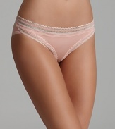 Feeling sexy all starts with the foundations - try this bellini lace bikini brief from Calvin Klein for instant sex appeal.