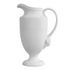 Edme pitcher by Wedgwood. Wedgwood marks the 100th anniversary of its classic Edme collection with a refreshing update of its timeless pattern. A new antique white glaze enhances the elegant colannade embossment and laurel motif accent pieces. Sophisticated shapes and generously sized pieces make this pattern ideal for today's lifestyle.