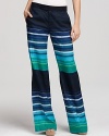 10 Crosby Derek Lam Pants - Wide Leg with Stripes