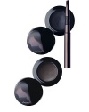 Perfect pots of creamy eyeliner in two rich colors to help create elegantly defined lines or a smoky, sultry look. Remarkably easy to apply, they resist rubbing, water, and sweat to keep eyes emphasized all day long. Comes with easy-to-use, conveniently sized brush.Call Saks Fifth Avenue New York, (212) 753-4000 x2154, or Beverly Hills, (310) 275-4211 x5492, for a complimentary Beauty Consultation. ASK SHISEIDOFAQ 