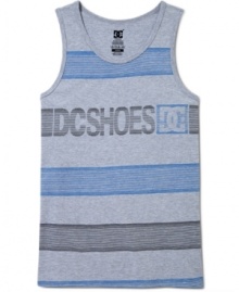 Get tanked. This shirt from DC Shoes is a striped staple for your summer look.