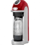 Never fizzles out! Make your homemade sodas to perfection with Fizz Chip technology that keeps tabs on the carbonation level so your soda's bubble is never burst. 3-year warranty. Model 10181110. Qualifies for Rebate