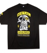 Rebel against boring style with this graphic print Metal Mulisha t-shirt.