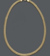 A simple chain that will take your look a long way. Unique Bombay Bismark design crafted in 14k gold. Approximate length: 17 inches.