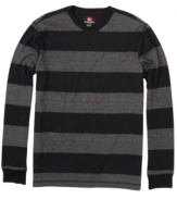 Earn your stripes with this cool sweater from Quiksilver.