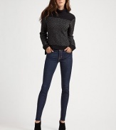 Textured, wool and cashmere-blend turtleneck with ribbed details. Ribbed turtleneckLong sleevesRibbed cuffs and hem68% virgin wool/22% cashmere/10% polyamideDry cleanImportedModel shown is 5'10 (177cm) wearing US size 4.