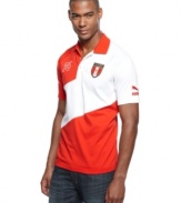 Use preppy style to give props to your favorite country in this polo shirt from Puma.